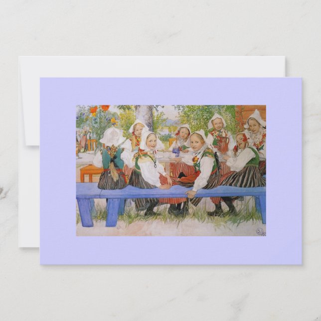 Tarjeta Cumpleaños de Kersti en 1909 (Anverso)