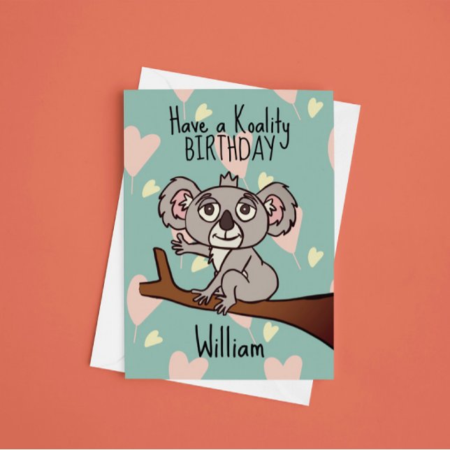 Tarjeta Cumpleaños de Koala (Subido por el creador)