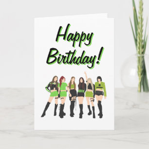 Tarjeta Cumpleaños de Kpop