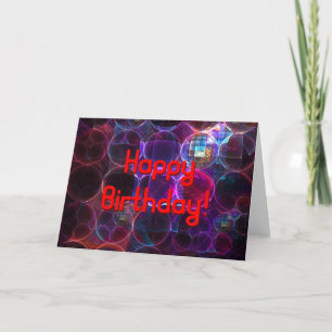 Tarjeta Cumpleaños de la Cavitación Digital