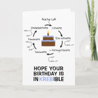 Cumpleaños de la Ciencia Kreb profesor de biología