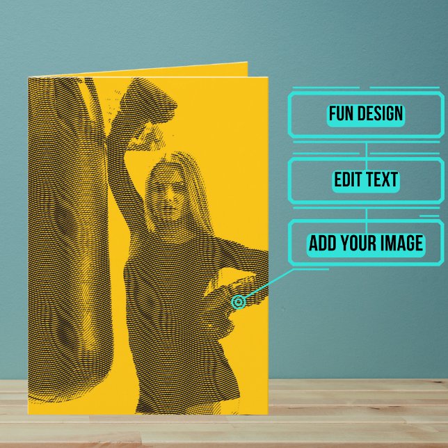 Tarjeta Cumpleaños de la entrenadora personal femenina (his lovely card is for the female personal trainer friend or family member in your life.)