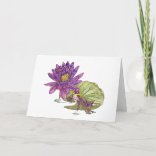 Tarjeta Cumpleaños de la hada de julio