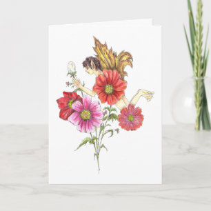 Tarjeta Cumpleaños de la hada de octubre