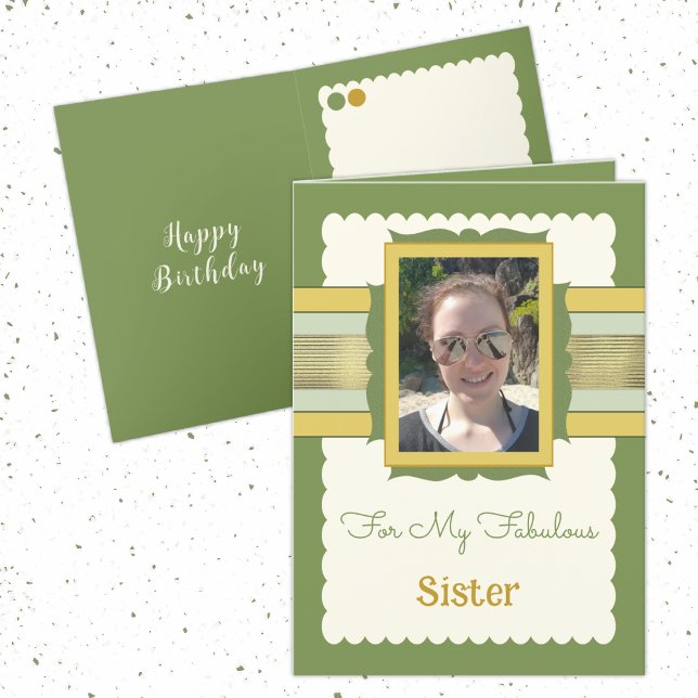 Tarjeta Cumpleaños de la hermandad de fotos con adición de (Subido por el creador)