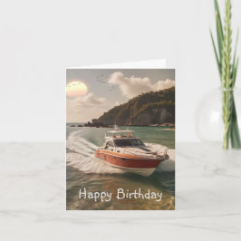 Tarjeta Cumpleaños de la motocicleta