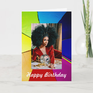 Tarjeta Cumpleaños de la Persona, 5" x 7" Cumpleaños Folla