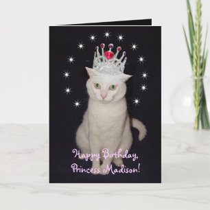 Tarjeta Cumpleaños de la Princesa del personalizable