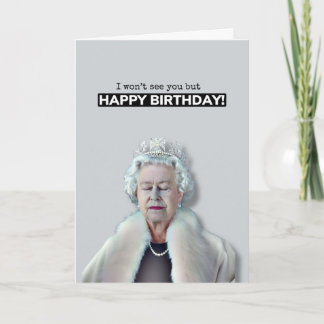 Tarjeta Cumpleaños de la Reina Feliz