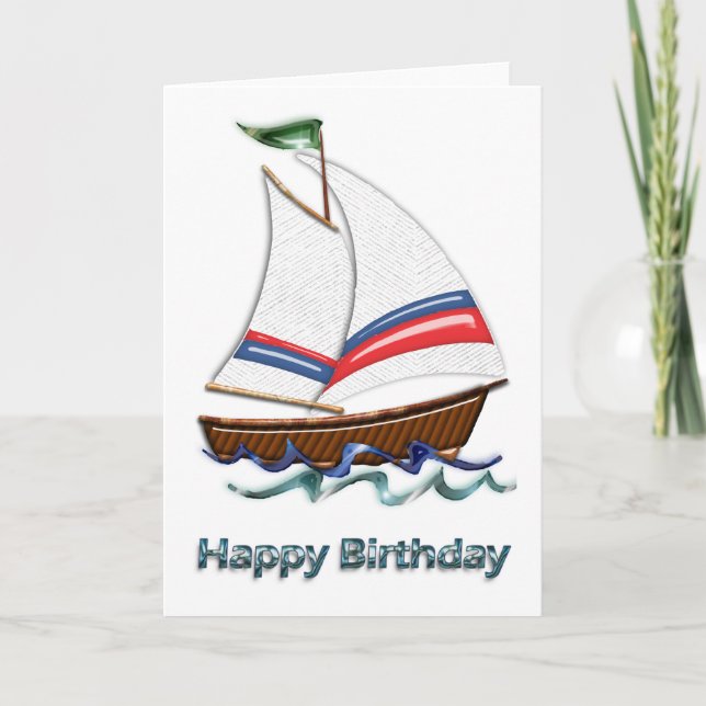 Tarjeta Cumpleaños de la Supermarina (Anverso)