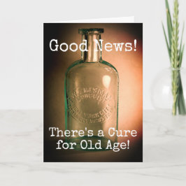 Tarjeta Cumpleaños de la vejez