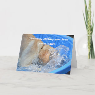 Tarjeta Cumpleaños de la vejez