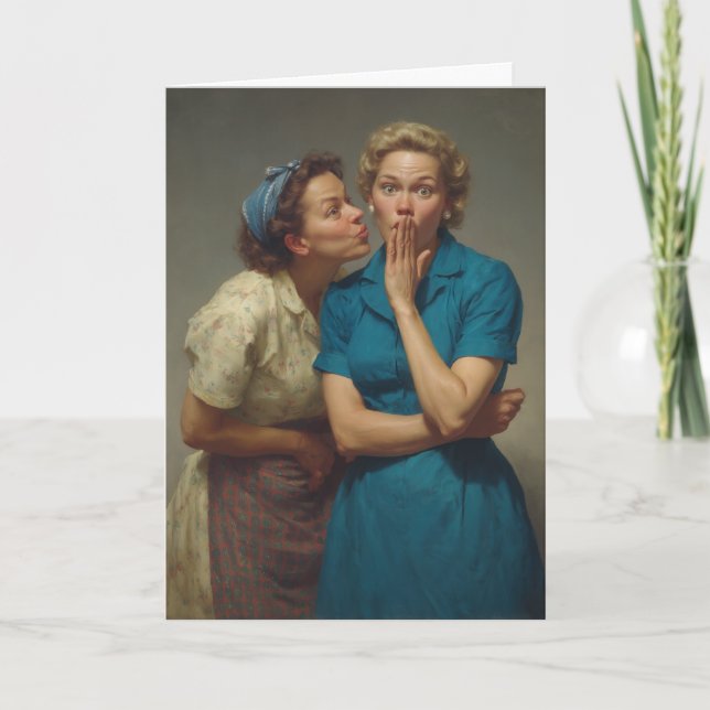 Tarjeta Cumpleaños de las "buenas manos" (Anverso)