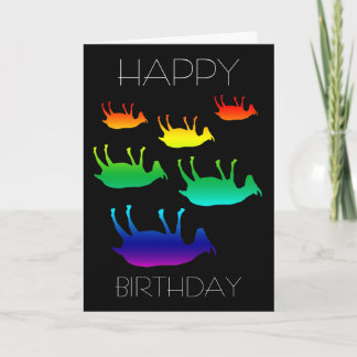 Tarjeta Cumpleaños de las cabras desmayadas