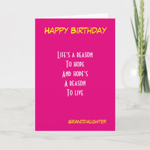 Tarjeta Cumpleaños de las nietas