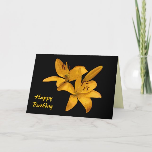 Tarjeta Cumpleaños de los Alguaciles Dorados (Anverso)