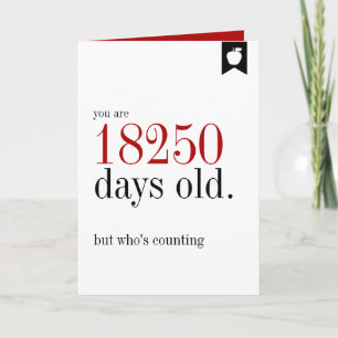 Tarjeta Cumpleaños de los Días de Aniversario