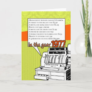 Tarjeta Cumpleaños de los hechos divertidos - Costo de vid