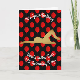 Tarjeta Cumpleaños De Los Próximos 365 Días De Natación