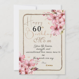 Tarjeta Cumpleaños de mamá