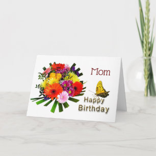 Tarjeta Cumpleaños de Mamá Bouquet