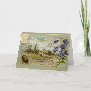 Tarjeta Cumpleaños de marzo