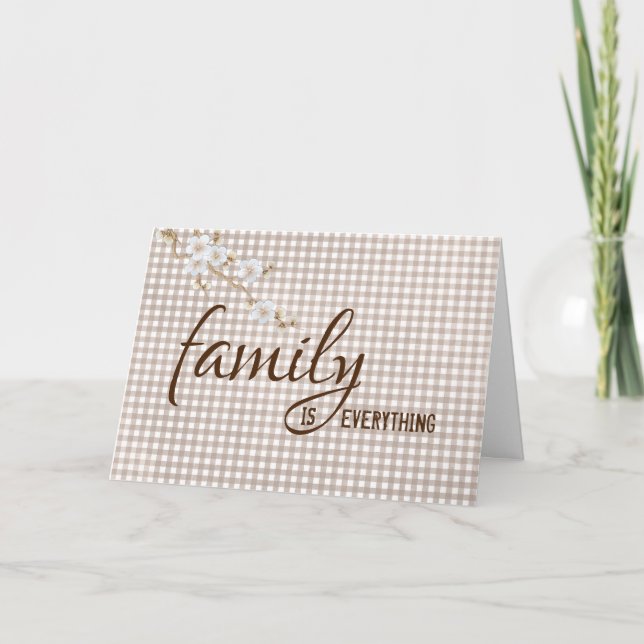 Tarjeta Cumpleaños de media hermana (Anverso)