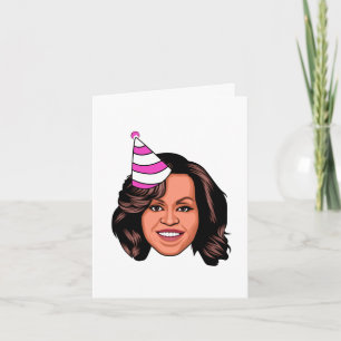 TARJETA CUMPLEAÑOS DE MICHELLE OBAMA