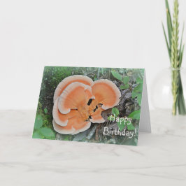 Tarjeta Cumpleaños de Mushroom Forager