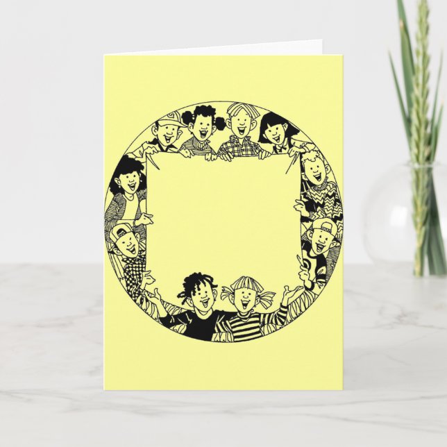 Tarjeta Cumpleaños de niños (Anverso)