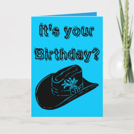 Tarjeta Cumpleaños De Nuevo Hillbilly