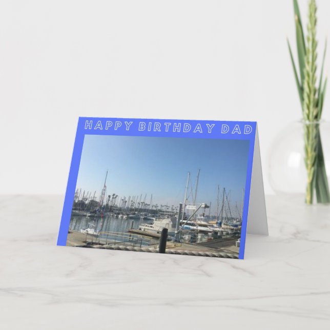 Tarjeta Cumpleaños de Ocean Getaway (Anverso)