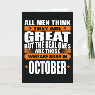Tarjeta Cumpleaños de Octubre (Añadir tu texto)