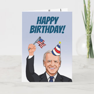 Tarjeta Cumpleaños de Old Joe Biden