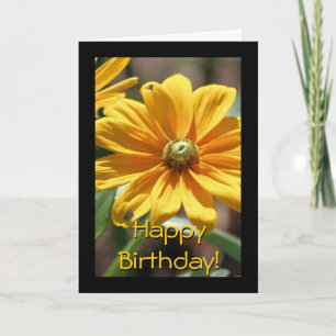 Tarjeta Cumpleaños de oro
