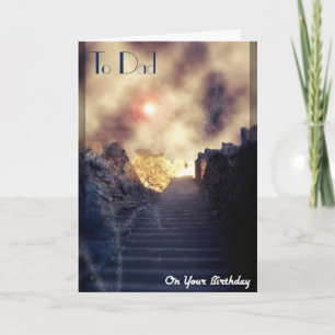 Tarjeta Cumpleaños de padre/padre fallecido