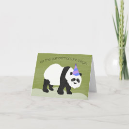 Tarjeta Cumpleaños de Pandemonium