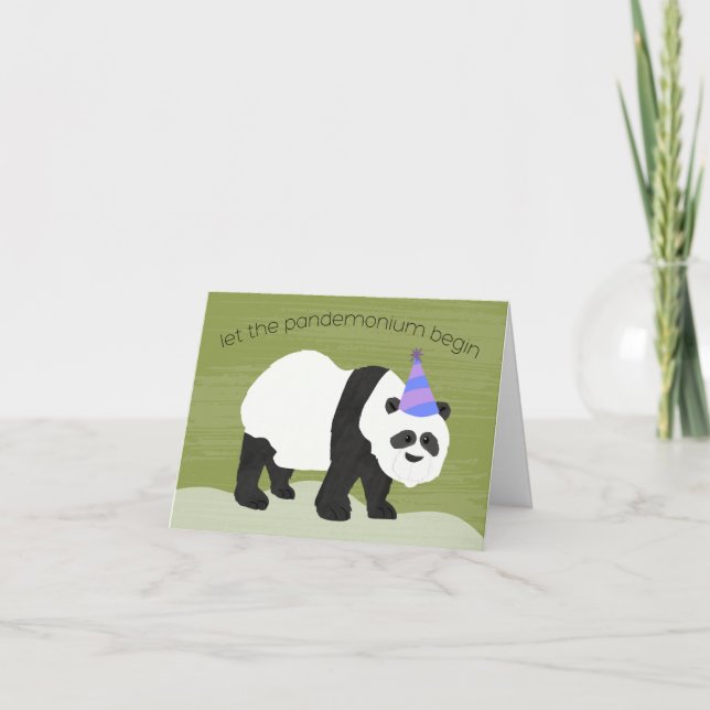 Tarjeta Cumpleaños de Pandemonium (Anverso)