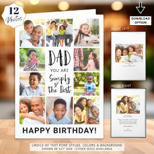 Tarjeta Cumpleaños De Papá 12 Fotos Simplemente La Mejor