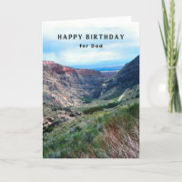 Cumpleaños de Papá Montañas del Cuerno de Wyoming