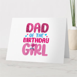 Tarjeta Cumpleaños De Papá Y Mamá Niña Ropa Familia Combin