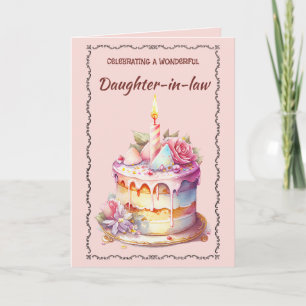 Tarjeta Cumpleaños de Pasteles y Velas Editables