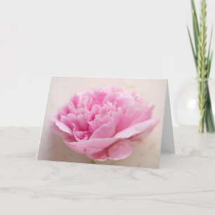 Tarjeta Cumpleaños de Peony closet