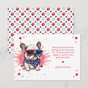 Tarjeta Cumpleaños de perro vamos a Pawty gracias