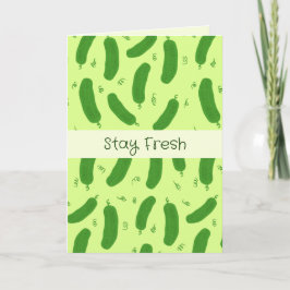Tarjeta Cumpleaños de Pickle & Fresh Collection