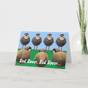 Tarjeta Cumpleaños de Red Rover