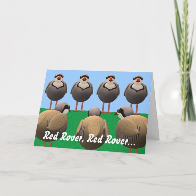 Tarjeta Cumpleaños de Red Rover (Anverso)