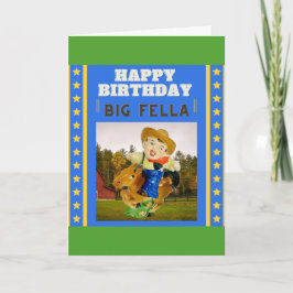 Tarjeta ¡Cumpleaños de Rootin' Tootin!