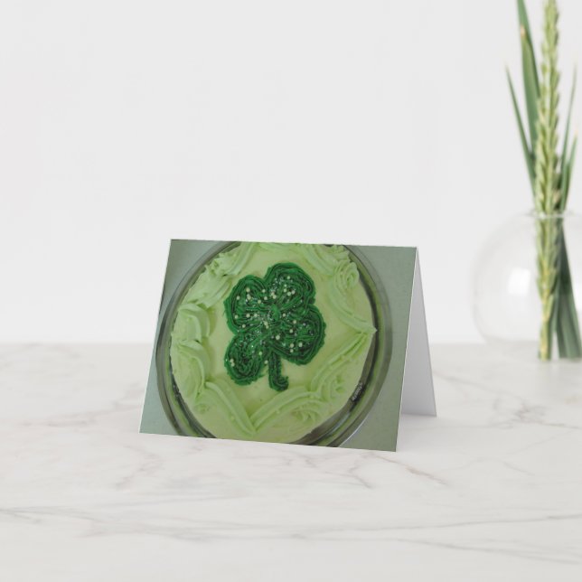 Tarjeta Cumpleaños de San Patricio (Anverso)