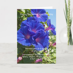Tarjeta Cumpleaños de septiembre